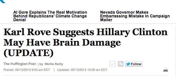 Hillary Brain Damage